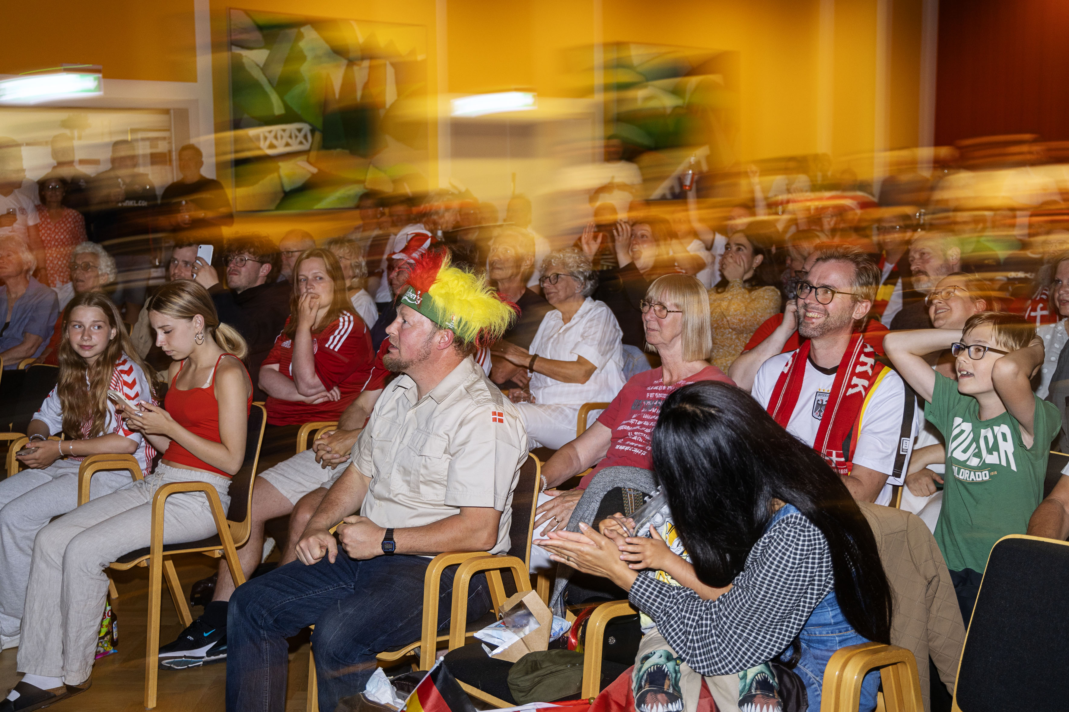 Yesterday enemies, today friends - public viewing at Flensborghus